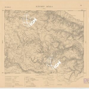 CARTA DELLA CIRENAICA AL 1:50.000 - EL-GUBBA II - Zauiet Mara