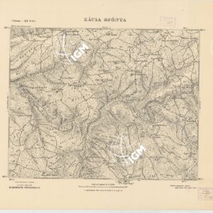 CARTA TOPOGRAFICA DELLA CIRENAICA AL 25.000 - CIRENE III S. O. - Zauia Gfonta