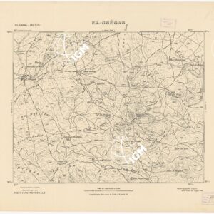 CARTA TOPOGRAFICA DELLA CIRENAICA AL 25.000 - EL-GUBBA III S. O. - El-Ghegab