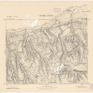 CARTA TOPOGRAFICA DELLA CIRENAICA AL 25.000 - EL-GUBBA IV S. O. - Gasr Iara