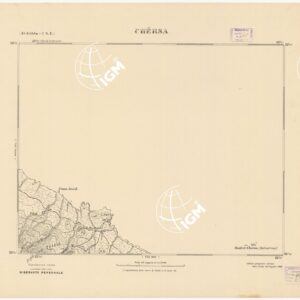 CARTA TOPOGRAFICA DELLA CIRENAICA AL 25.000 - EL-GUBBA I S. E. - Chersa
