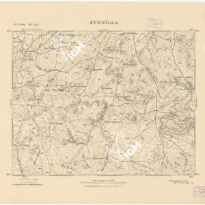 CARTA TOPOGRAFICA DELLA CIRENAICA AL 25.000 - EL-GUBBA III S. E. - Fersilla