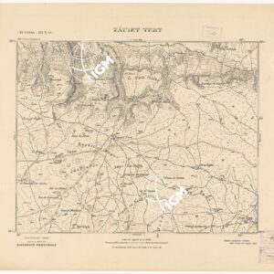CARTA TOPOGRAFICA DELLA CIRENAICA AL 25.000 - EL-GUBBA III N. O. - Zauiet Tert