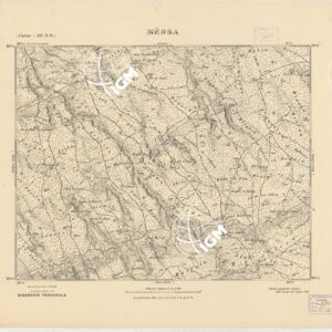 CARTA TOPOGRAFICA DELLA CIRENAICA AL 25.000 - CIRENE III N. O. - Messa