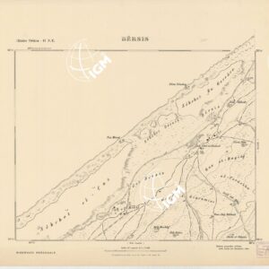 CARTA TOPOGRAFICA DELLA CIRENAICA AL 25.000 - ZAUIET DRIANA II N. E. - Bersis