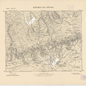 CARTA TOPOGRAFICA DELLA CIRENAICA AL 25.000 - CIRENE III N. E. - Zauiet El-Beida