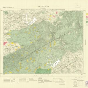 CARTA TOPOGRAFICA DELLA CIRENAICA ALLA SCALA DI 1:50.000 - ZAUIET EL-GASREIN IV - El-Garib