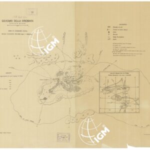 SCHIZZO DIMOSTRATIVO DEL TERRITORIO DESERTICO A SUD DI AGEDABIA -OASI DI CHEBABO (CUFRA) - Foglio 2