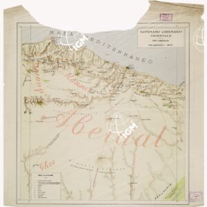 CARTA DIMOSTRATIVA DELL'ALTIPIANO CIRENAICO ORIENTALE