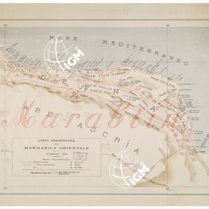 CARTA DIMOSTRATIVA DELLA MARMARICA ORIENTALE - Tavola II