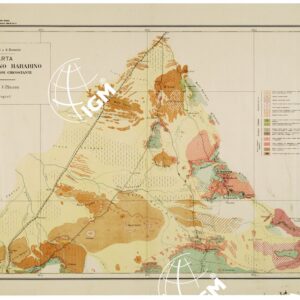 CARTA DELL'ALTIPIANO HARARINO E DELLE REGIONI CIRCOSTANTI - Foglio 1