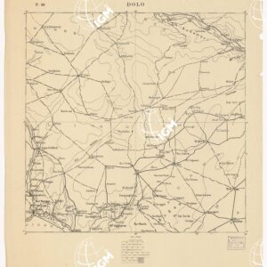 CARTA DELL'AFRICA ORIENTALE ITALIANA - Foglio 29 - Dolo