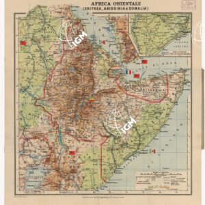 AFRICA ORIENTALE - ERITREA, ABISSINIA E SOMALIA