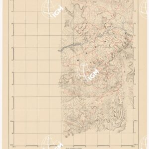 CARTA DELL'AFRICA ORIENTALE ITALIANA - Muggia