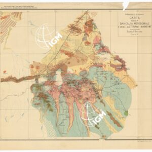 CARTA DELLA DANCALIA MERIDIONALE E DEGLI ALTIPIANI HARARINI - Foglio 4