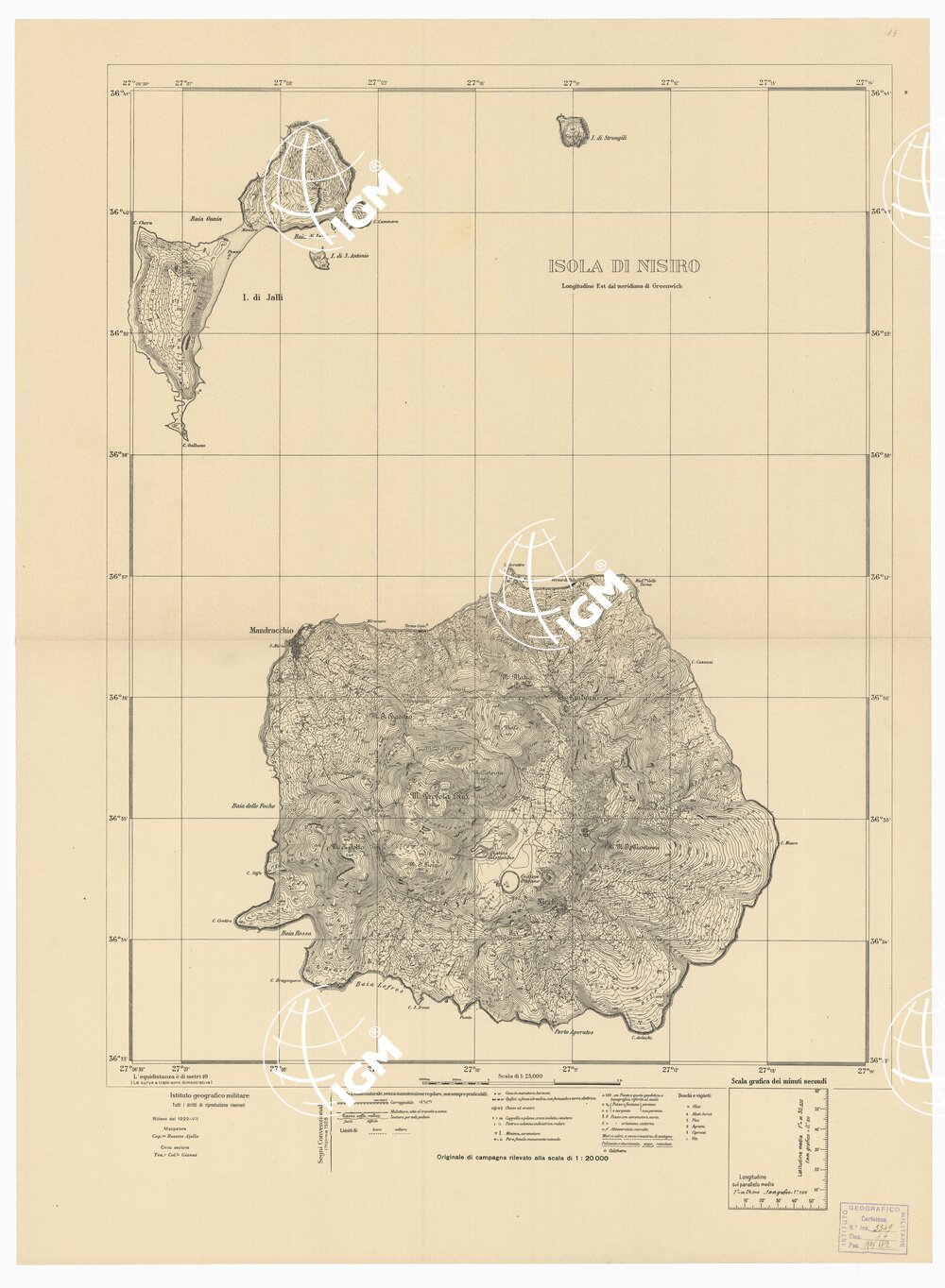 ISOLE ITALIANE DELL'EGEO - Isola di Nisiro