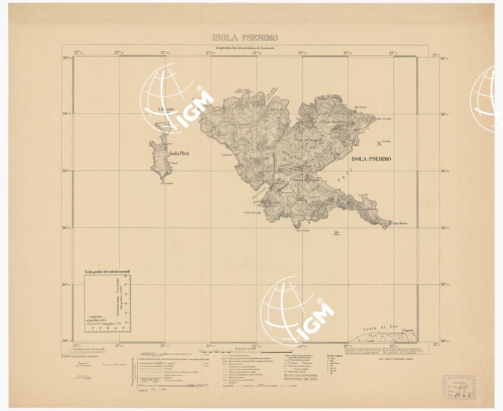 ISOLE ITALIANE DELL'EGEO - Isola Pserimo