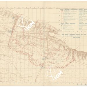 LAVORI DIFENSIVI E SCHIERAMENTO ARTIGLIERIA NELLA PIAZZA DI TOBRUCH ALLA DATA DEL 25'08'1941