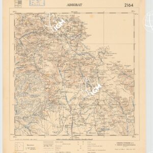 CARTA DELL'AFRICA ORIENTALE ITALIANA - Adigrat