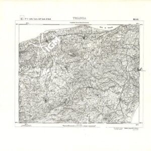 CARTA TOPOGRAFICA DELL'ISOLA DI RODI (ATLANTE) - Tavola 3 - Trianda