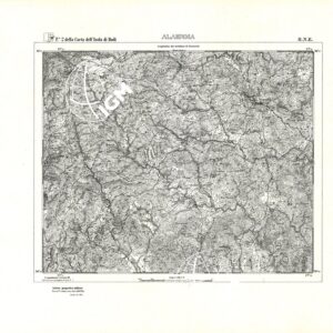 CARTA TOPOGRAFICA DELL'ISOLA DI RODI (ATLANTE) - Tavola 9 - Alaerma