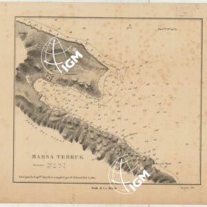 MARSA TEBRUK LEVE PAR LE CAP.NE SMYTH ET COMPLETE PAR M. MILLARD, M.R.A.
