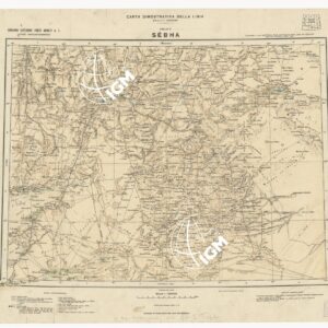 CARTA DIMOSTRATIVA DELLA LIBIA - Foglio 5 - Sebha