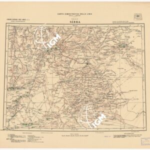 CARTA DIMOSTRATIVA DELLA LIBIA - Foglio 5 - Sebha