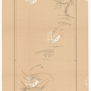 MISSION DE BONCHAMPS DE DJIBOUTI AU NIL BLANC D'APRES LES TRAVAUX DE M.RS L. BARTHOLIN, CH. MICHEL, FAIVRE ET M. POTTER. CARTE D'ENSEMBLE PAR CH. MICHEL SECOND DE LA MISSION 1897 - 1898 DESSIN DE J. HANSEN -Foglio 2 - Da Mordalé a Guildessa