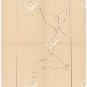 MISSION DE BONCHAMPS DE DJIBOUTI AU NIL BLANC D'APRES LES TRAVAUX DE M.RS L. BARTHOLIN, CH. MICHEL, FAIVRE ET M. POTTER. CARTE D'ENSEMBLE PAR CH. MICHEL SECOND DE LA MISSION 1897 - 1898 DESSIN DE J. HANSEN - Foglio 12 - De Badjella a Obotte