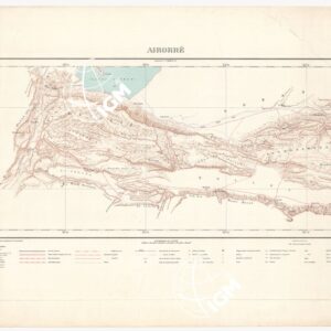CARTA DEI CONFINI A.O.I. SOMALIA FRANCESE - Foglio 6 - Airorrè