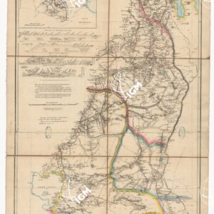 ROUTE MAP OF ABYSSINIA