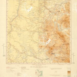 CARTA DELL'AFRICA ORIENTALE ITALIANA-TIPO AVIAZIONE ANNO 1938 - Foglio 4 - Gambela