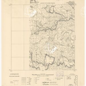 CARTA DELL'ERITREA - Foglio 2063 I N.E. - Amba Gundi