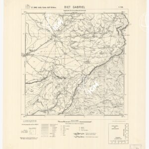 CARTA DELL'ERITREA - Foglio 2062 I N.O. - Biet Gabriel