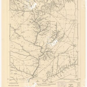 CARTA DELL'ERITREA - Foglio 1963 III S.O. - Onà Gobai