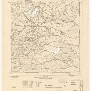 CARTA DELL'ERITREA - Foglio 1962 II S.E. - Metfà Ualtà