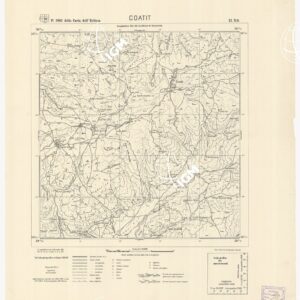 CARTA DELL'ERITREA - Foglio 1963 II N.O. - Coatit