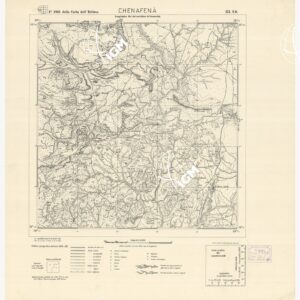 CARTA DELL'ERITREA - Foglio 1963 III N.O. - Chenafenà