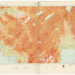 CARTA DELL'EGEO - Foglio 1 - Antalya