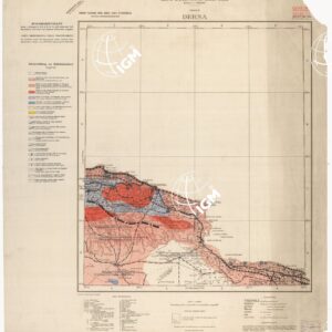 CARTA DIMOSTRATIVA DELLA LIBIA - Foglio 5 - Derna
