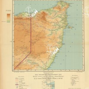 CARTA DELL'AFRICA ORIENTALE - Alula