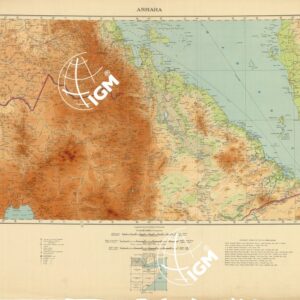 CARTA DELL'AFRICA ORIENTALE - Asmara
