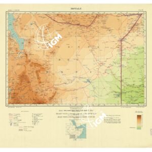 CARTA DELL'AFRICA ORIENTALE - Moyale