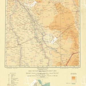 CARTA DELL'AFRICA ORIENTALE - Cartum