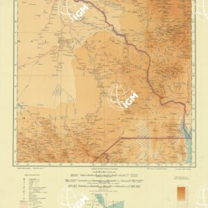 CARTA DELL'AFRICA ORIENTALE - Magi