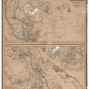 SPECIAL KARTE VON Nord ABESSINIEN 
SPECIALKARTE DES NordABESSIN.N CEBIRGSLANDES ZWISCHEN MASSAUA UND HALAY