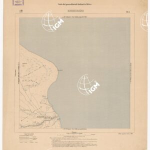 CARTA DEI POSSEDIMENTI ITALIANI IN AFRICA EMBEREMI D 1