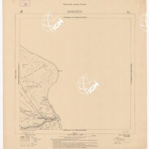 CARTA DEI POSSEDIMENTI ITALIANI IN AFRICA EMBEREMI D 1