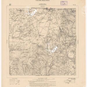 CARTA DELLA COLONIA ERITREA ASMARA G 4